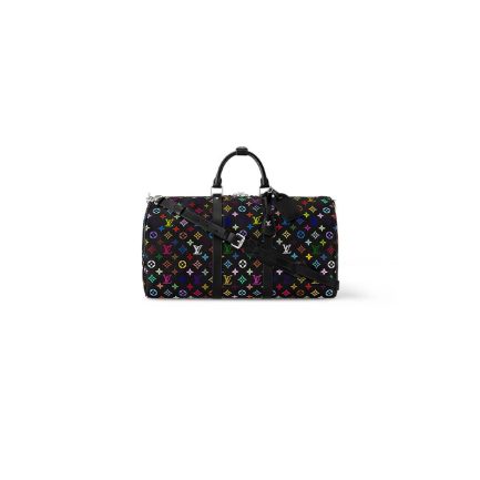 LV x TM KEEPALL BANDOULIÈRE 50 travel bag