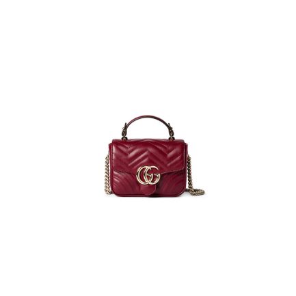 GG Marmont mini top handle bag