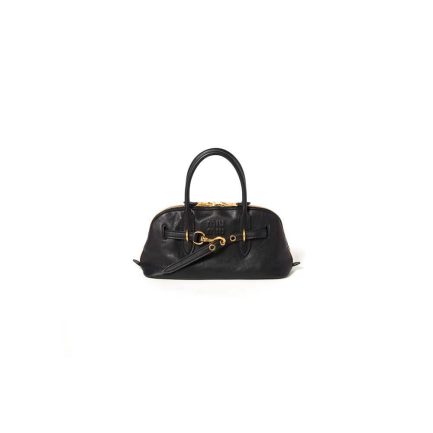 MIUMIU Aventure nappa leather top-handle bag(HIGH-END GRADE)