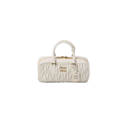 MIUMIU Large Arcadie matelasse nappa Bag(HIGH-END GRADE)