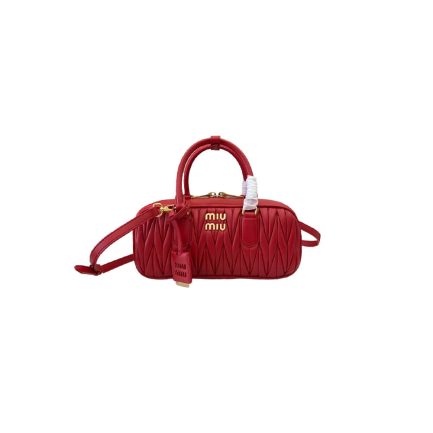 MIUMIU Large Arcadie matelasse nappa Bag(HIGH-END GRADE)
