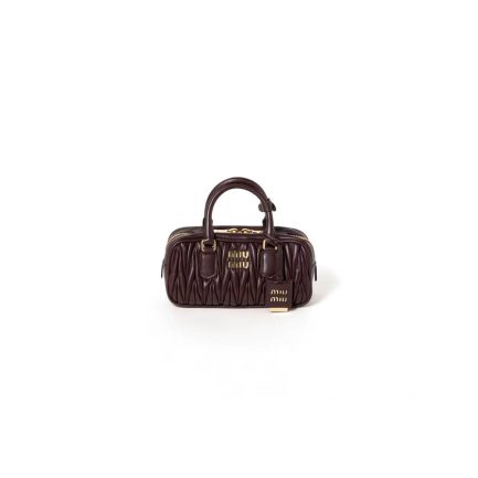 MIUMIU Medium Arcadie matelasse nappa Bag(HIGH-END GRADE)