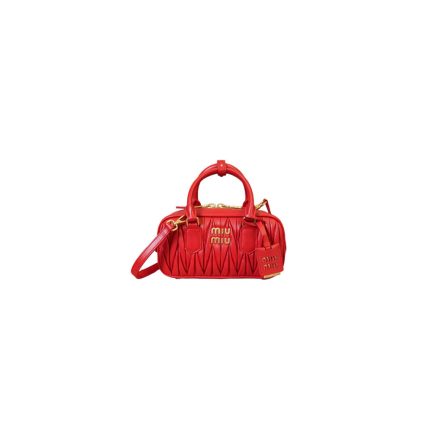 MIUMIU Medium Arcadie matelasse nappa Bag(HIGH-END GRADE)