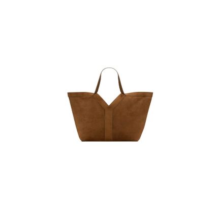 Y tote in suede