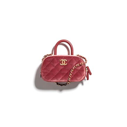 CHANEL Mini Bowling Bag(HIGH-END GRADE)