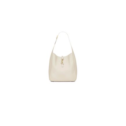 LE 5 À 7 supple LARGE in grained leather