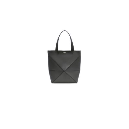 LOEWE XL Puzzle Fold tote in shiny calfskin(HIGH-END GRADE)