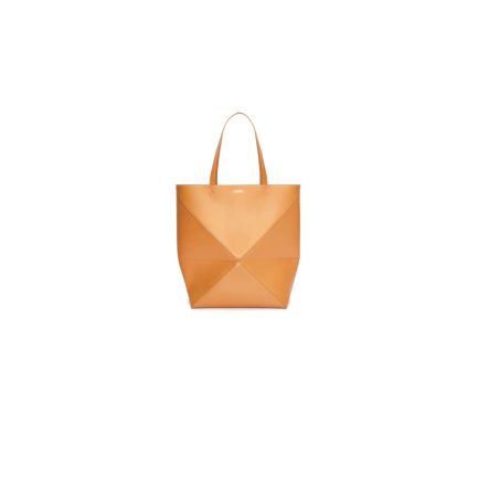 LOEWE XL Puzzle Fold tote in shiny calfskin(HIGH-END GRADE)